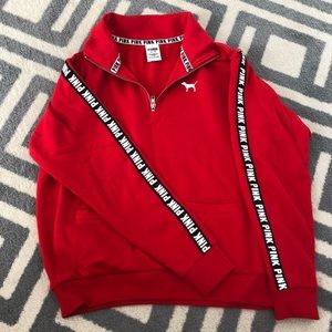 PINK Victoria’s Secret red hoodie
